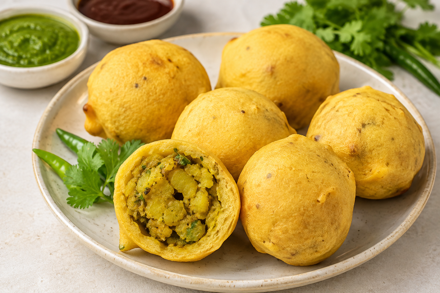 Batata Wada — frozen product by Fineway Foods